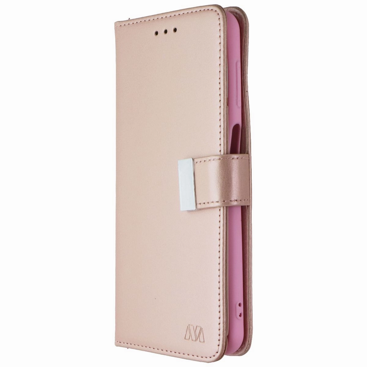 Mybat MyJacket Wallet Case for Samsung Galaxy A23 5G - Pink Leather Sleek Finish Smooth Pattern Finish