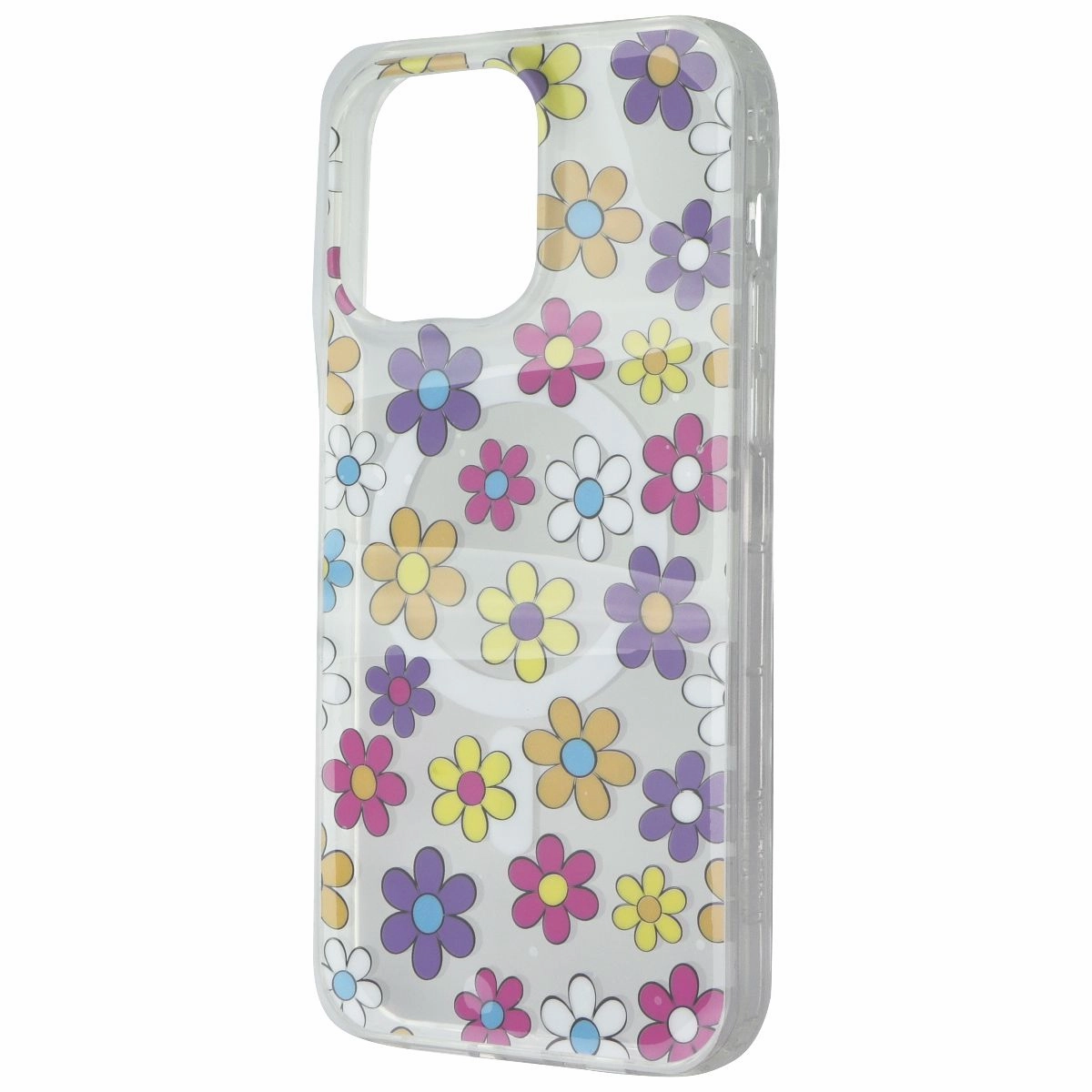 MyBat Pro Case for MagSafe for Apple iPhone 14 Pro Max - Multi Color Daisy Soft Pattern Layer