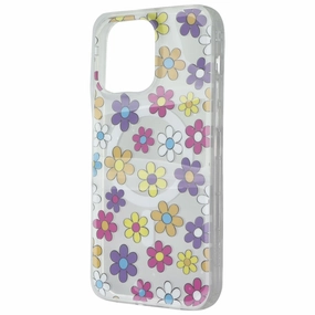 MyBat Pro Case for MagSafe for Apple iPhone 14 Pro Max - Multi Color Daisy Soft Pattern Layer