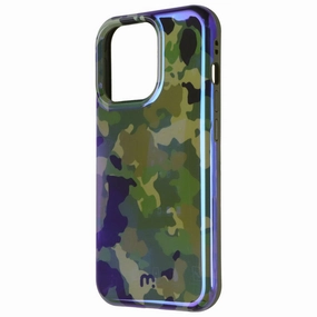MyBat Pro Chic Series Case for Apple iPhone 13 Pro - Green Camo Protective Shell Design