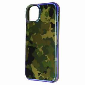Smooth Coating Compact Design MyBat Pro Chic Series Case for Apple iPhone 14 Plus - Iridescent Desert Camo