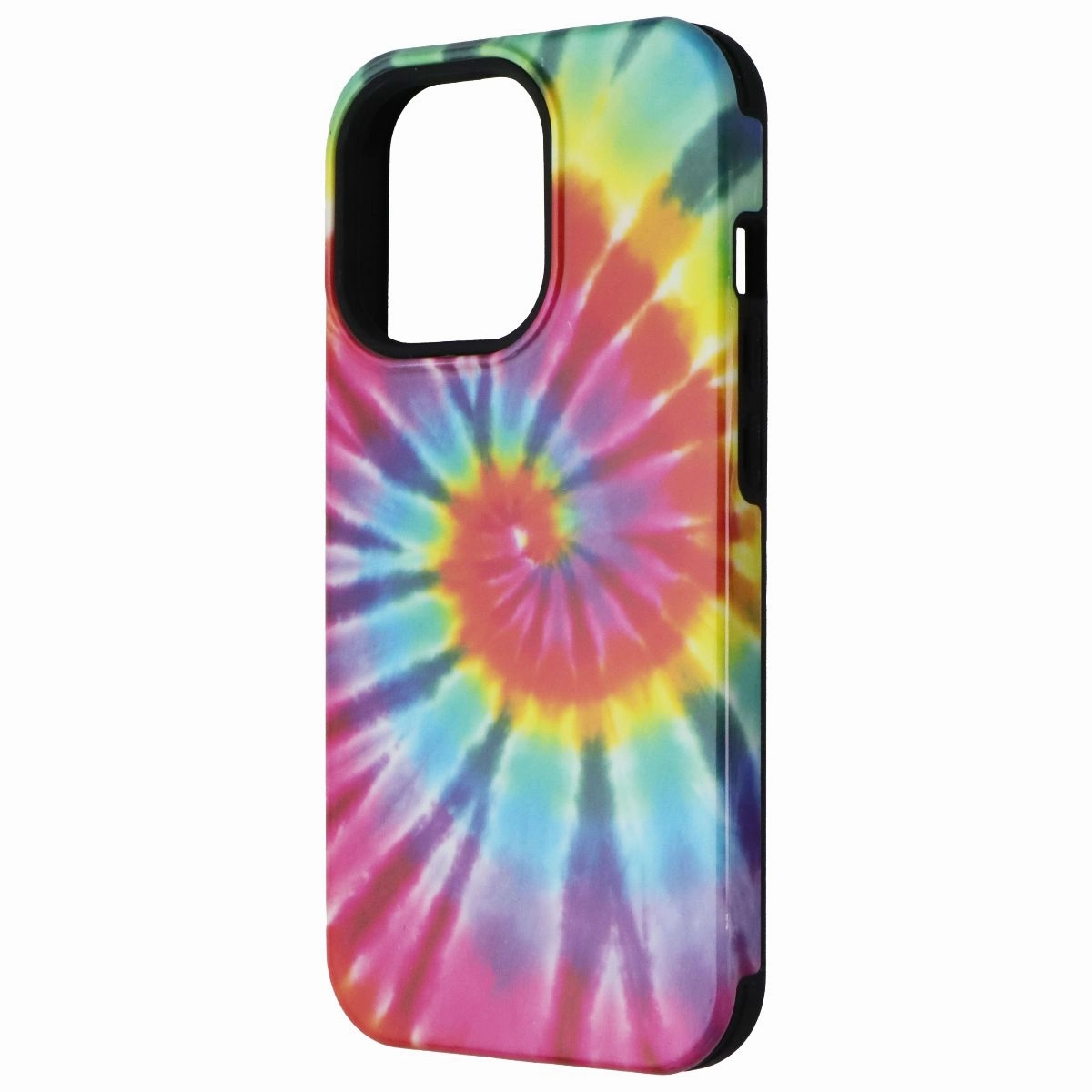 Stylish Finish Mybat Pro Fuse Series Case for Apple iPhone 13 Pro - Tie-Dye Swirl