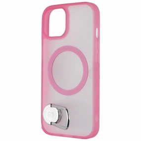 MyBat Pro Lunar Series Kickstand Case for MagSafe for iPhone 15 - Rose Protective Edge Layer