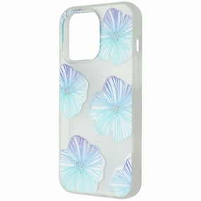 Soft Touch MyBat Pro Mood Diamond Series Hard Case for Apple iPhone 13 Pro - Blue Sheashell