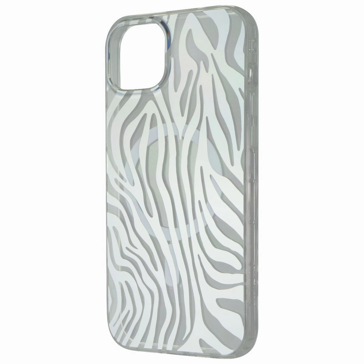 MyBat Pro Mood Series Case for MagSafe for iPhone 14 Plus - Zebra Soft Silicone Compact Grip