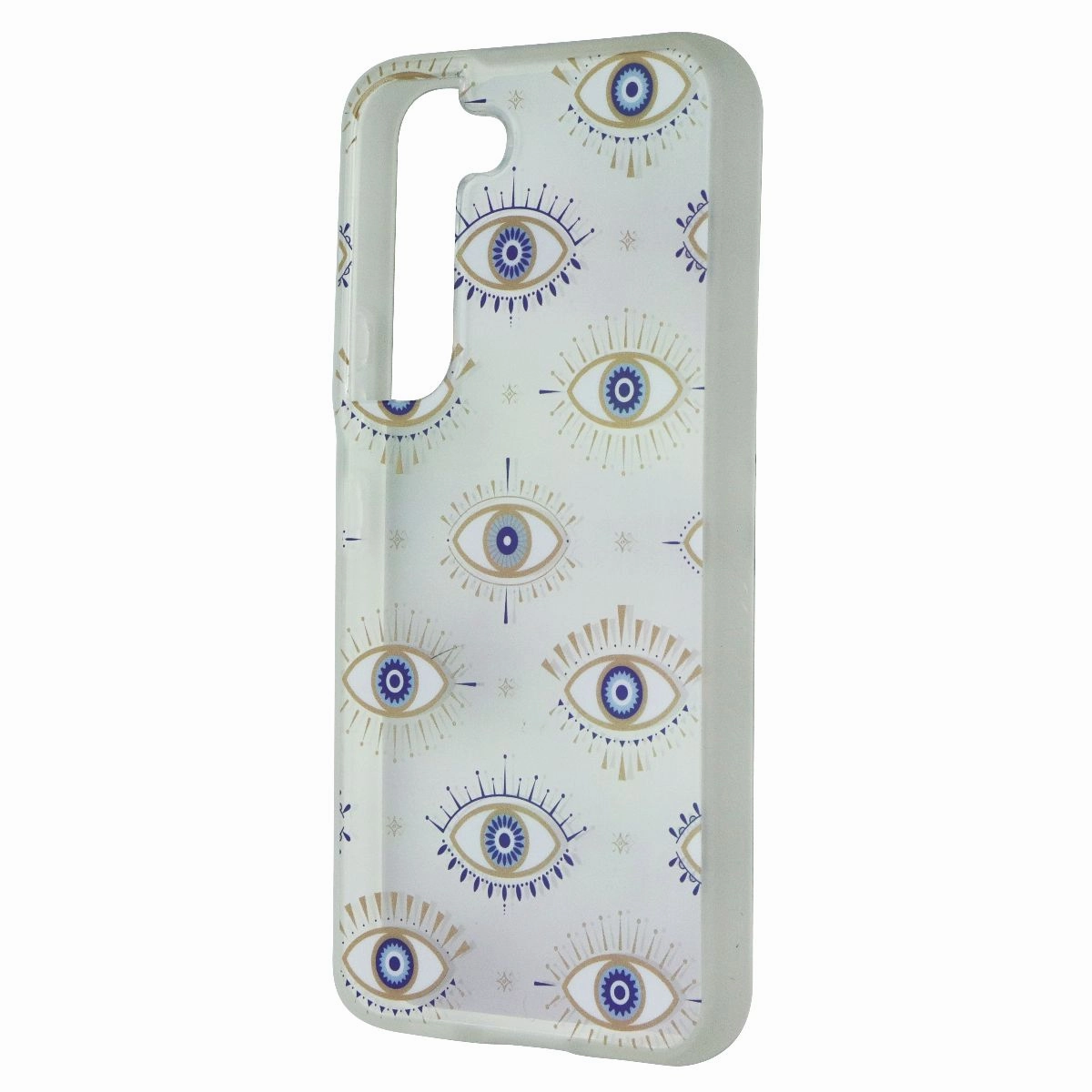 Flexible Protection MyBat Pro Mood Series Case for Samsung Galaxy S22 - Evil Eye/Clear