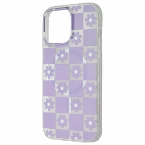Minimal Aesthetic Touch Mybat Pro Mood Series MagSafe Case for iPhone 14 Pro Max - Retro Purple Floral