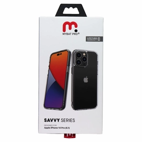 Mybat Pro Savvy Series Slim Protective Case for Apple iPhone 14 Pro - Clear Classic Finish