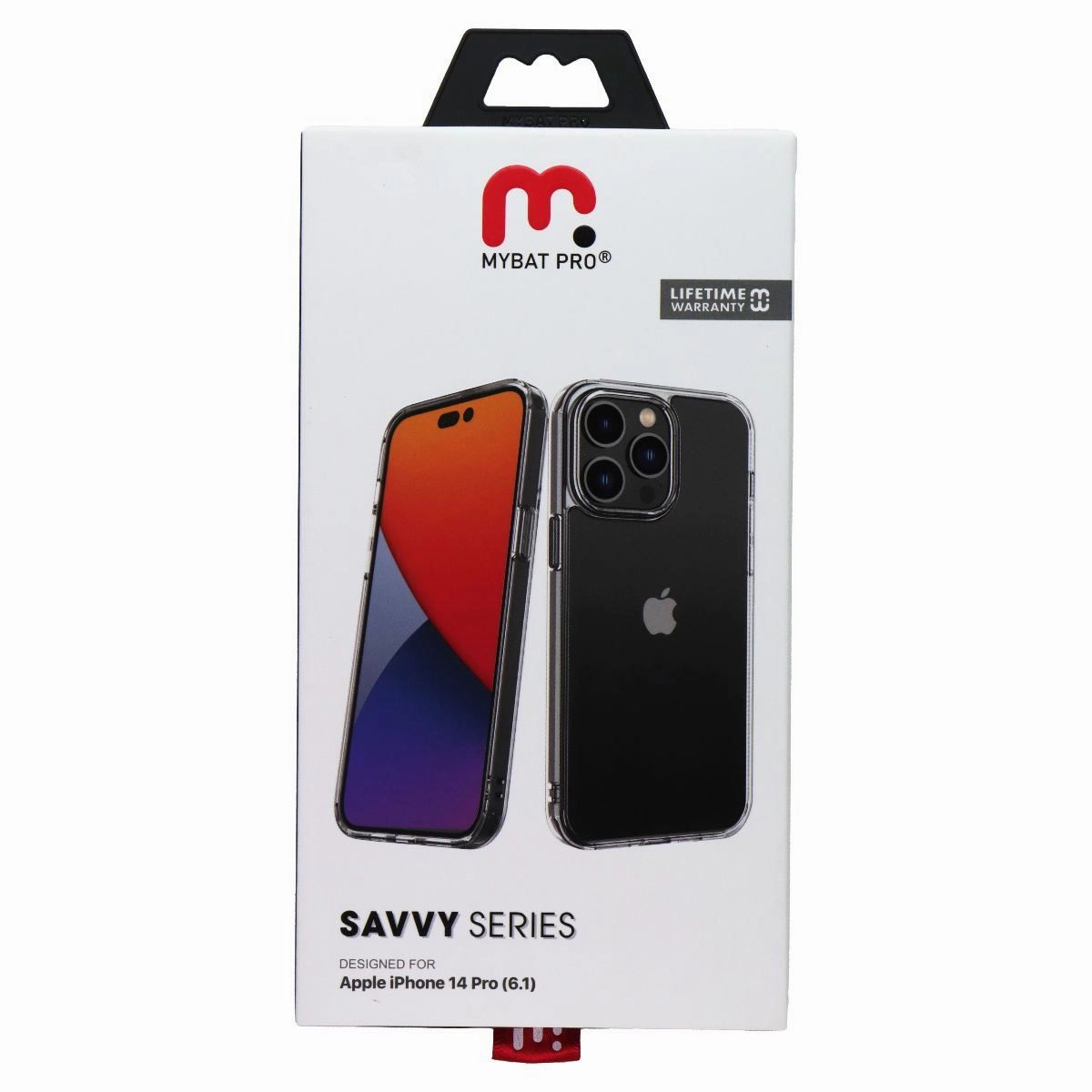 Mybat Pro Savvy Series Slim Protective Case for Apple iPhone 14 Pro - Clear Classic Finish