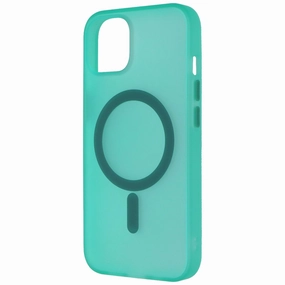 MyBat Pro Shade Series Case for MagSafe for Apple iPhone 14 - Green Soft touch finish Protective Edge