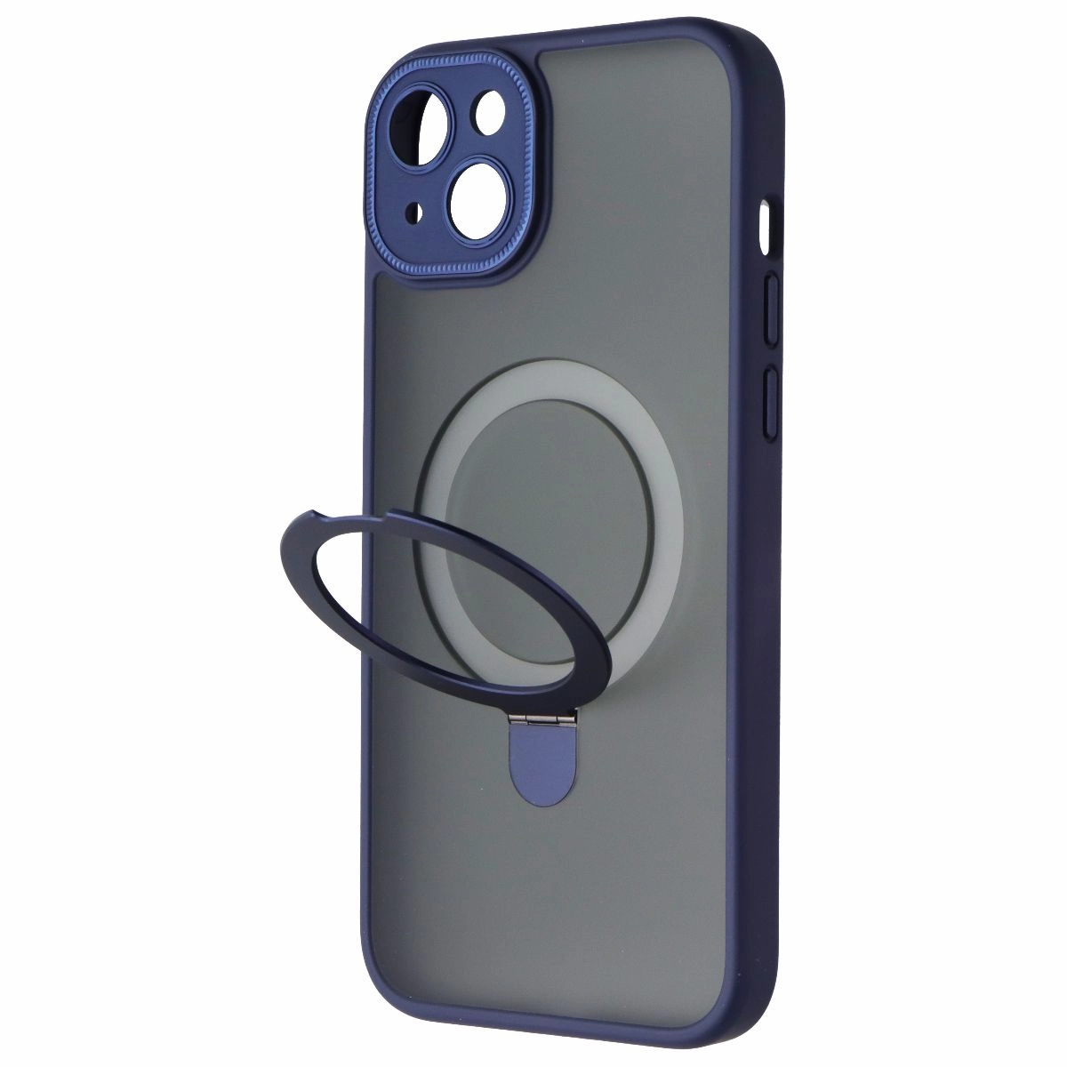 MyBat Pro Shade Series Case for MagSafe for Apple iPhone 15 Plus - Blue Flexible Texture