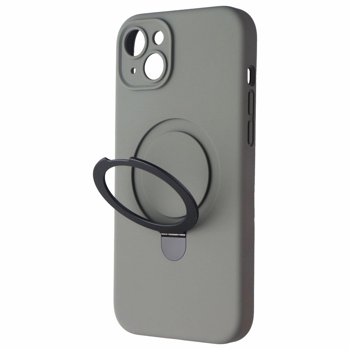 MyBat Pro SleekFit Series Case for MagSafe for Apple iPhone 15 Plus - Gray Stylish Texture Protective Form
