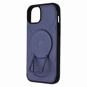 MyBat Pro Stealth Series Case for MagSafe for Apple iPhone 15 Plus - Blue custom design Luxury Surface