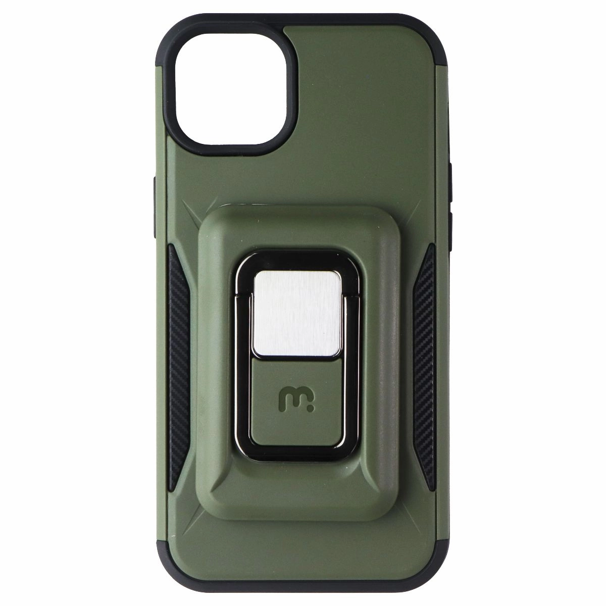 MyBat Pro Stealth Series Case with MagKick for Apple iPhone 14 Plus - Army Green Comfort Use Easy Access
