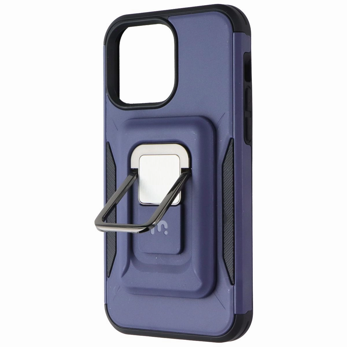 MyBat Pro Stealth Series Case with MagKick for Apple iPhone 14 Pro Max - Blue Classic Grip Elegant Shield