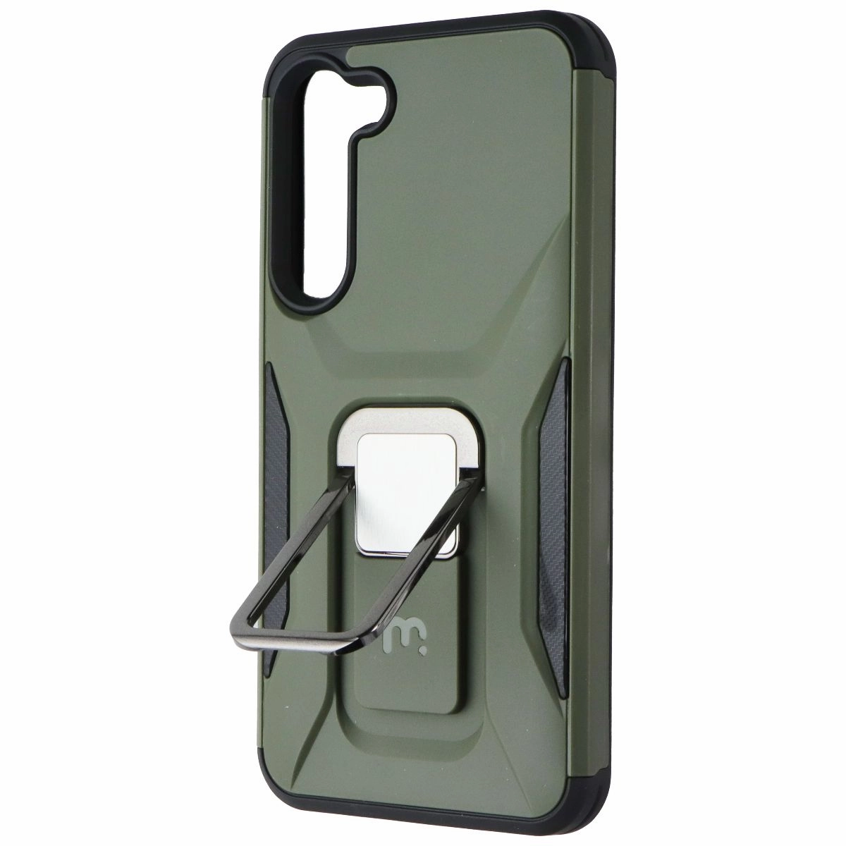Mybat Pro Stealth Series Kickstand Case for Samsung Galaxy S23 Plus - Army Green Grip Layer