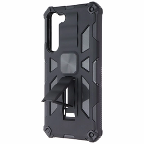 Minimal Detail Minimal Cover MyBat Rugged Kickstand Case for Samsung Galaxy S23 Plus - Black