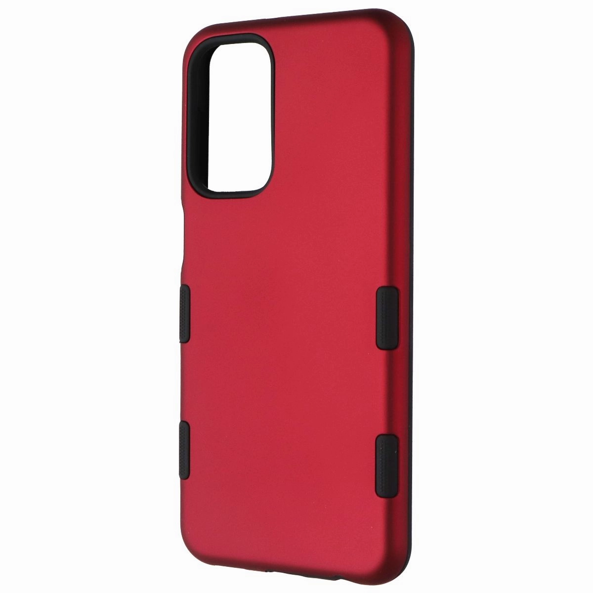 Mybat Tuff Kleer Series for Samsung Galaxy A23 5G - Red / Black Stylish Edge