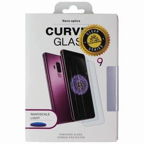 Nano Optics Curved Tempered Glass for Samsung Galaxy (S8 ) UV Light - Clear Screen Preservation
