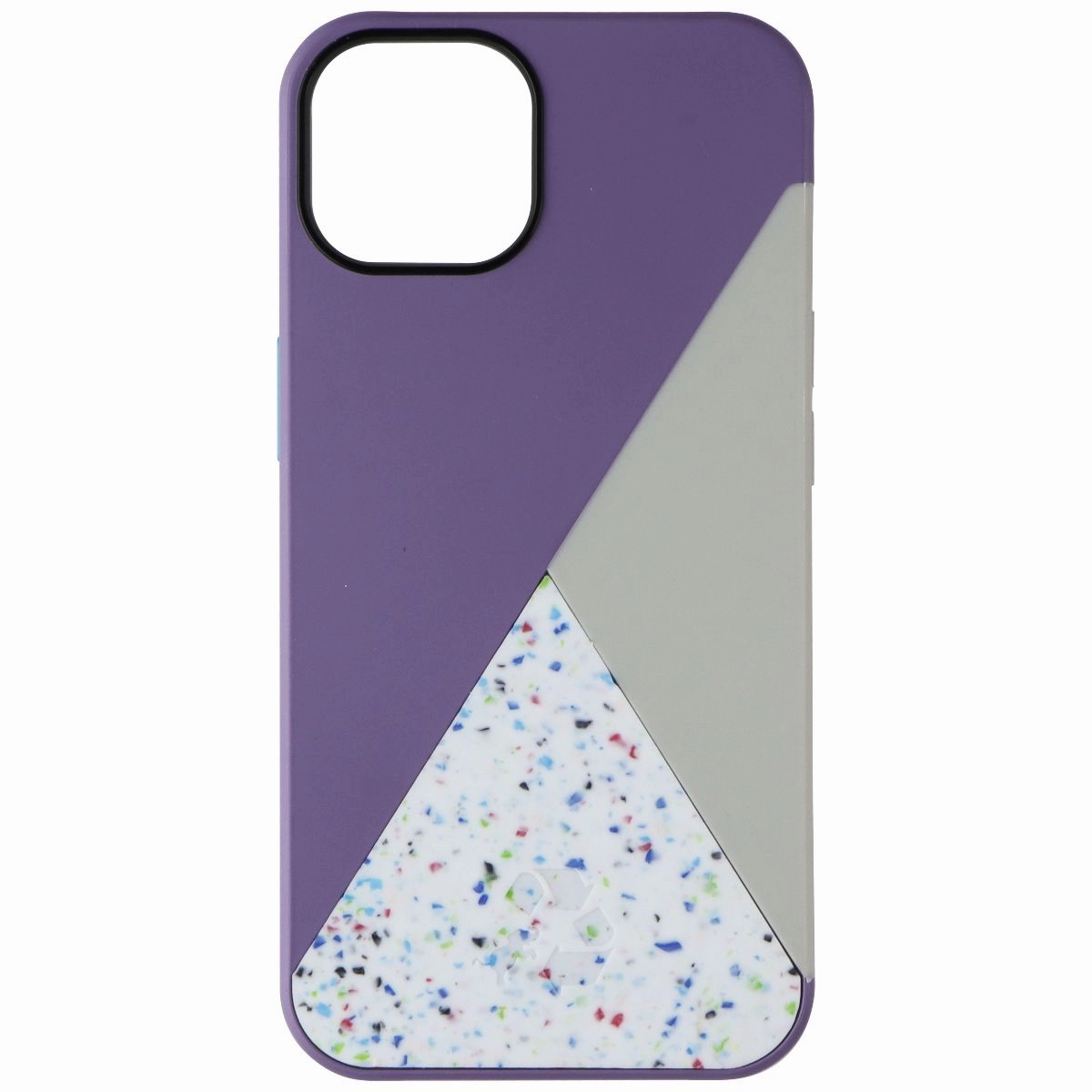 Nimble Spotlight Protective Case for Apple iPhone 13 - Lavender/Gray/Teal Hybrid Material Premium Edge Design