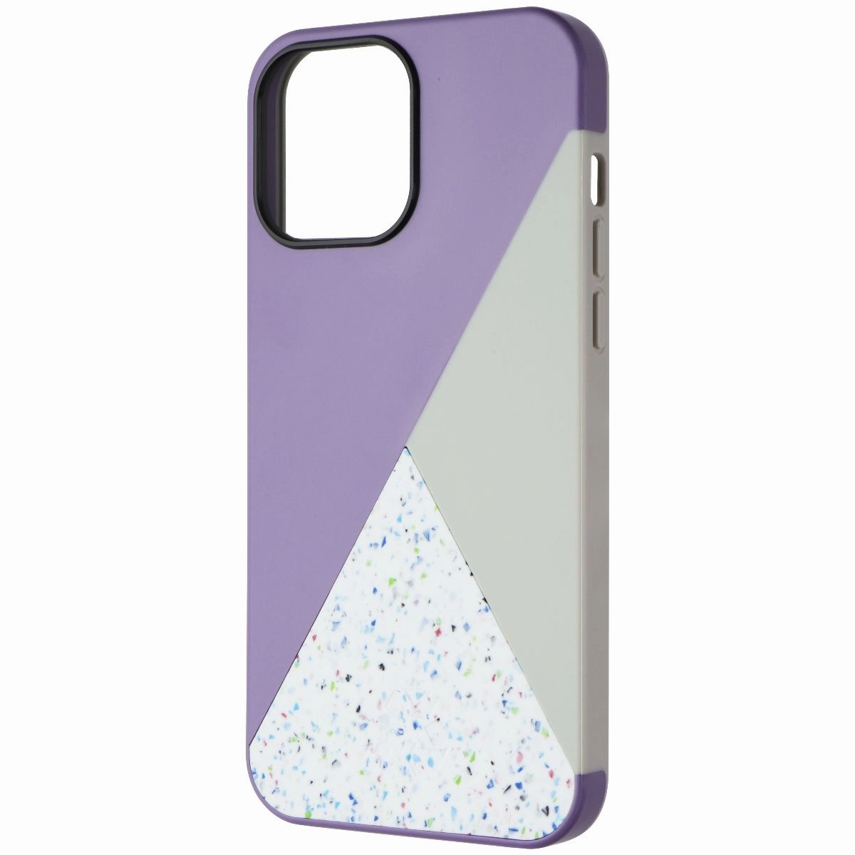 Glossy Texture Durable Quality Nimble Spotlight Series Case for Apple iPhone 13 Pro Max - Lavender/Gray/Multi