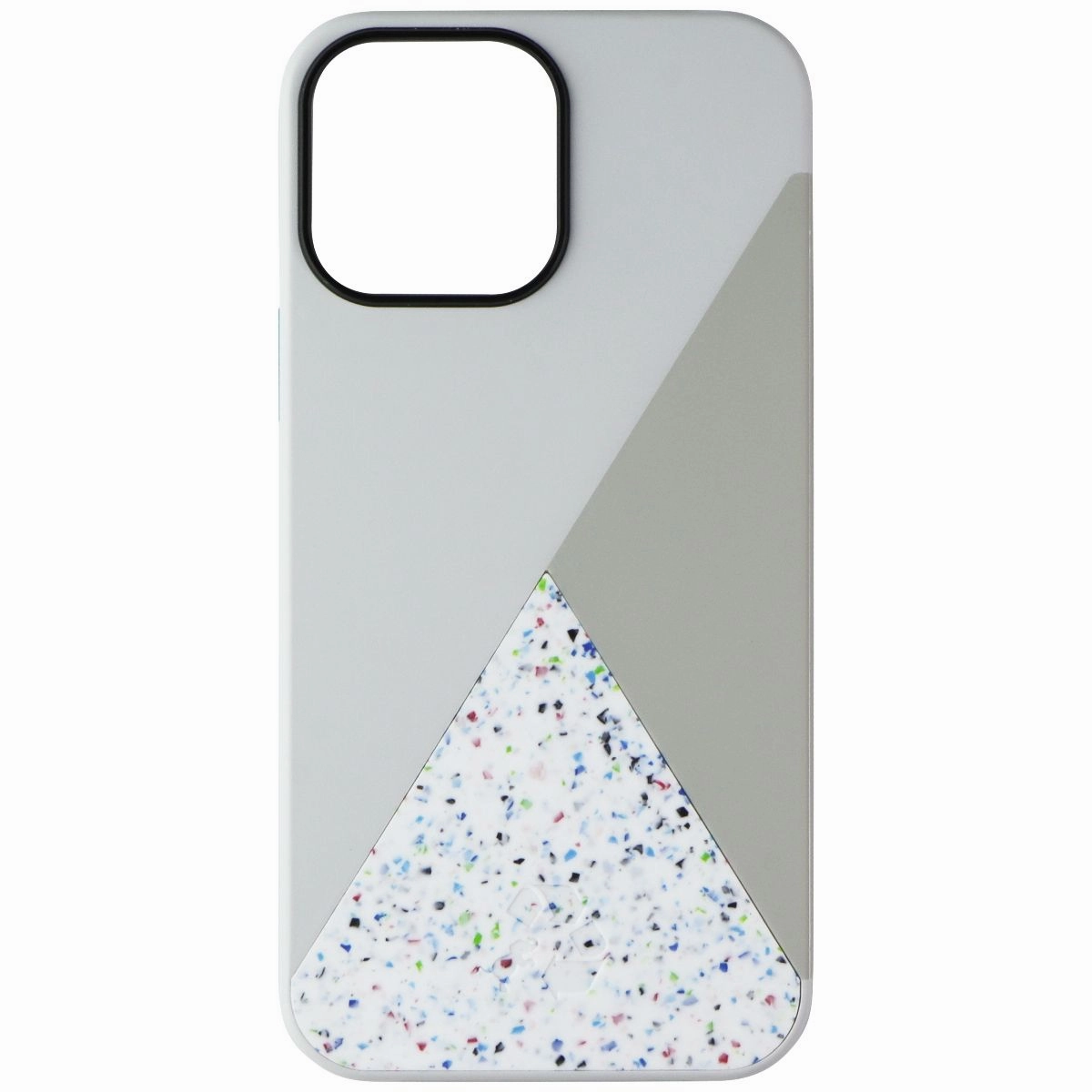 Nimble Spotlight Series Case for Apple iPhone 13 Pro Max - White/Teal/Multi Textured Detail