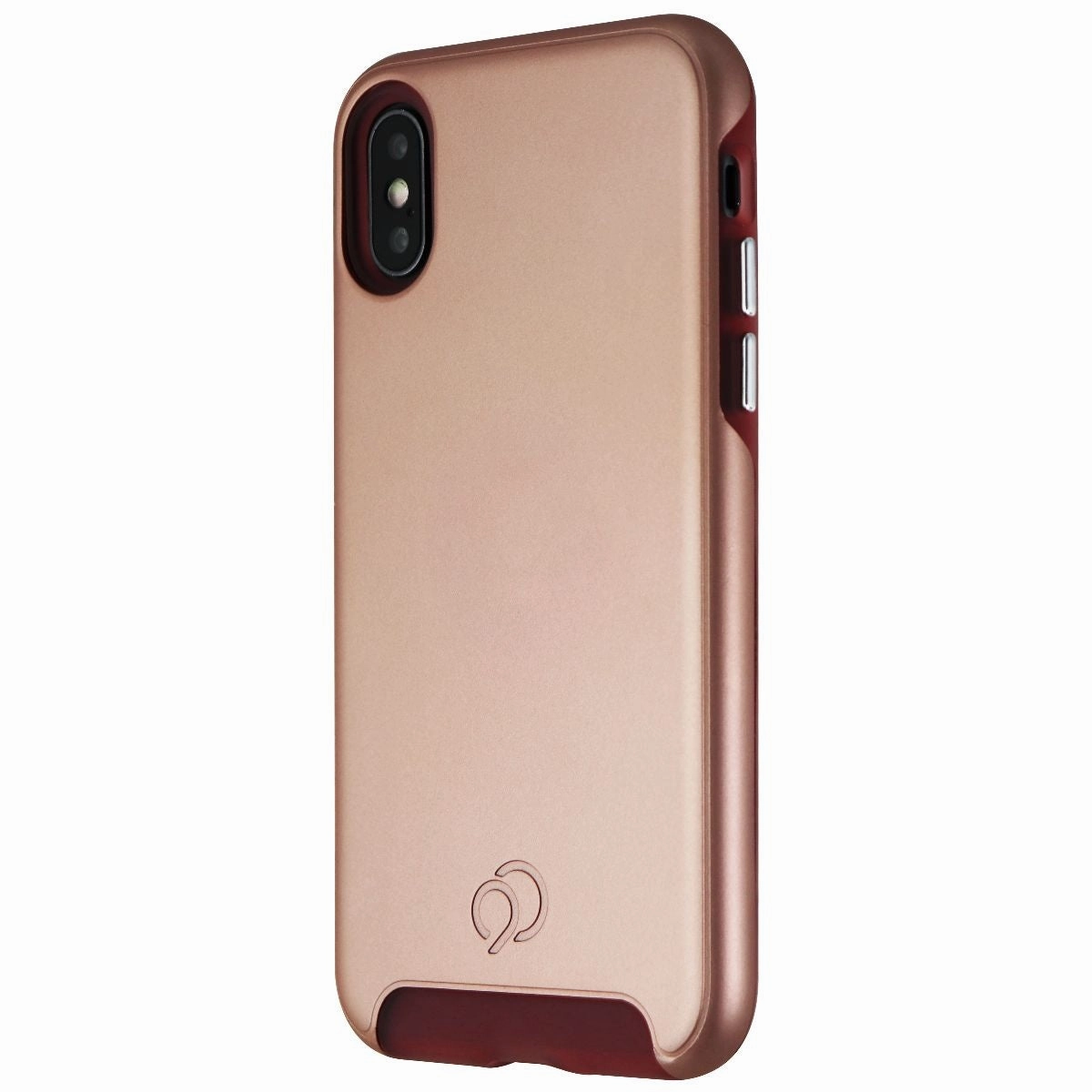 Nimbus9 Cirrus 2 Series Case for Apple iPhone Xs and iPhone X - Pink Rose Gold Elegant Pattern