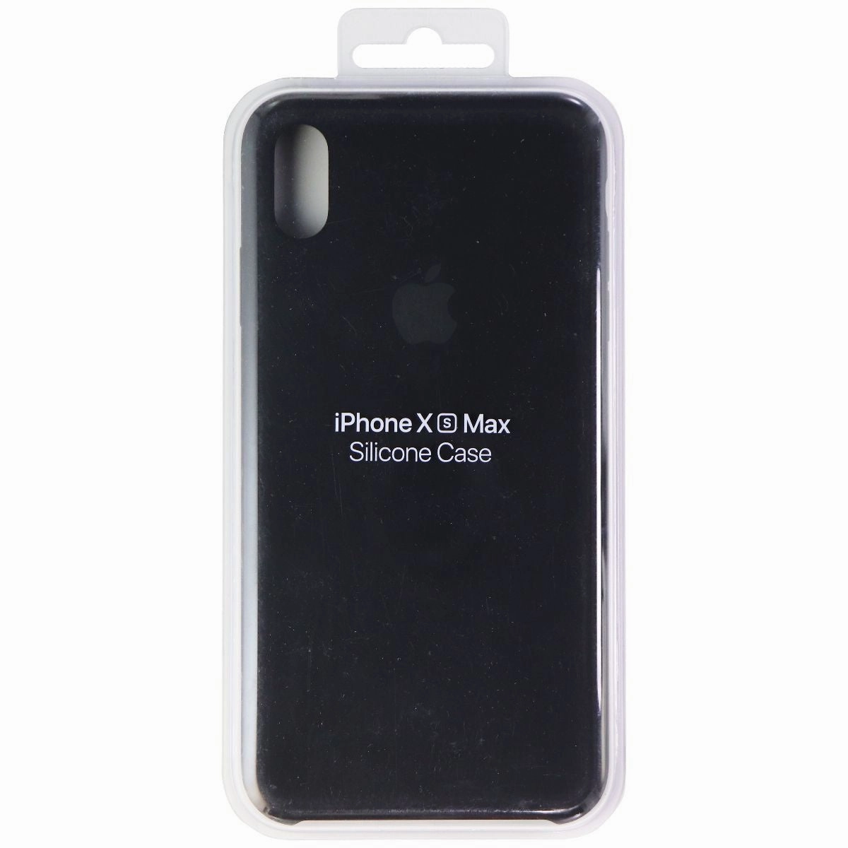 Printed Artwork Durable Grip Official Apple Silicone Case for Apple iPhone Xs Max - Black (MRWE2ZM/A)