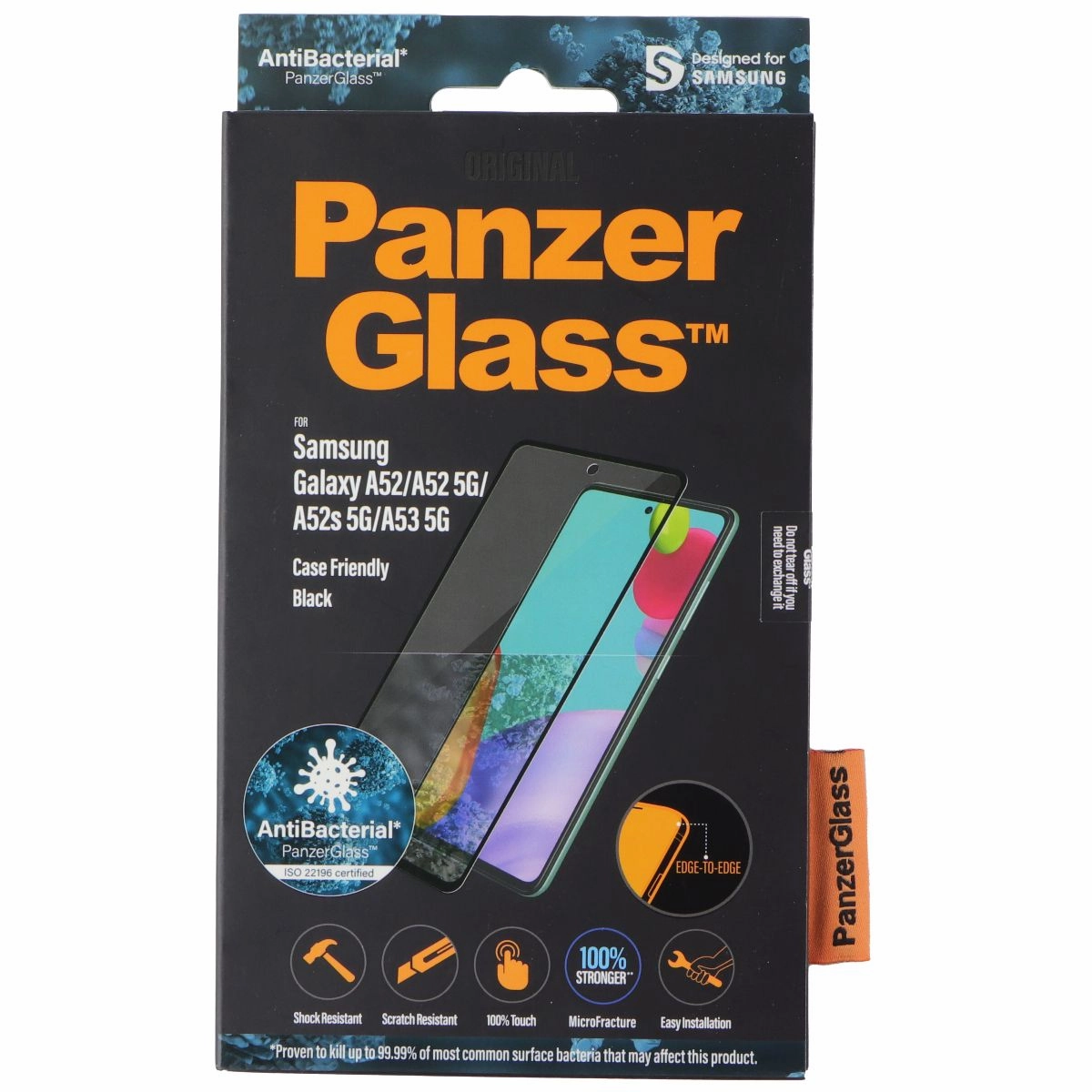 Screen Safety Ultra Panzer Glass Original Screen Protector for Samsung Galaxy A53 5G/A52s 5G/A52 5G
