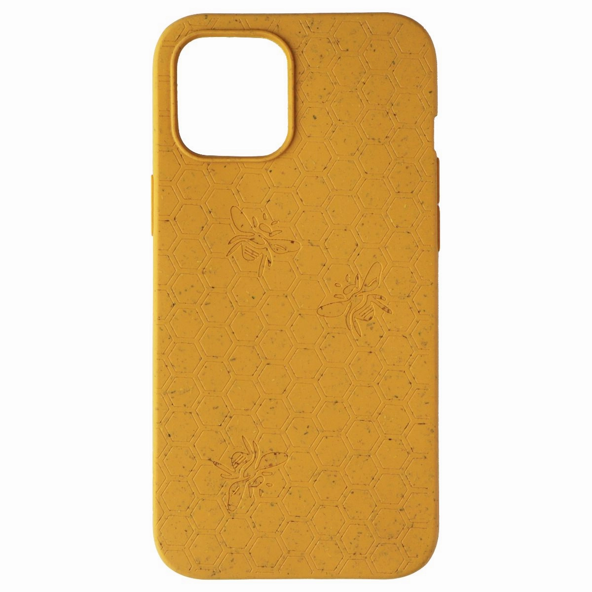 Pela Classic Series Flexible Case for Apple iPhone 12 Pro Max - Yellow Textured Finish Pocket Friendly