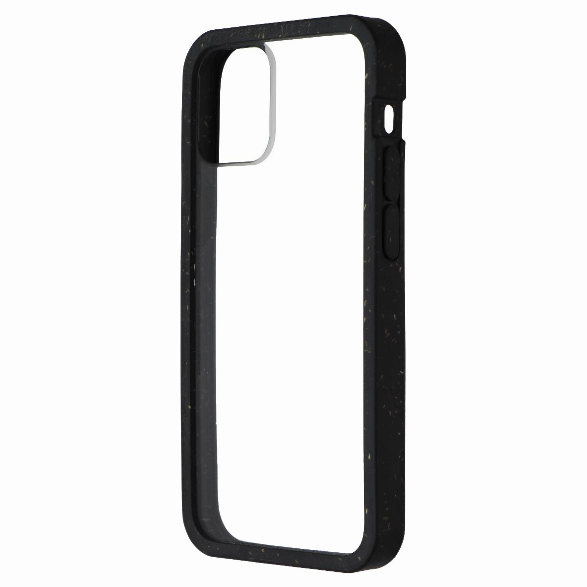Premium Shield Edge Shield Pela Eco-Friendly Clear Case for Apple iPhone 12 Mini - Black Ridge