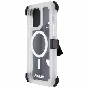 Pelican Ambassador Case for MagSafe for Apple iPhone 15 Pro Max - Clear Urban Design Glossy Texture
