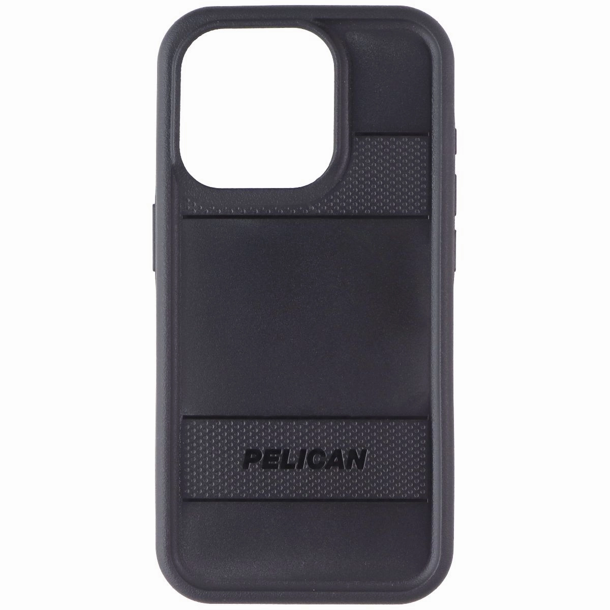 Futuristic style Durable Design Texture Pelican Protector Series Case for MagSafe for Apple iPhone 15 Pro - Black