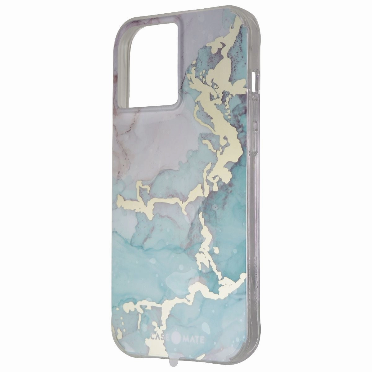 Case-Mate Prints Series Hardshell Case for iPhone 12 Pro Max - Ocean Marble Metal Texture Long Lasting