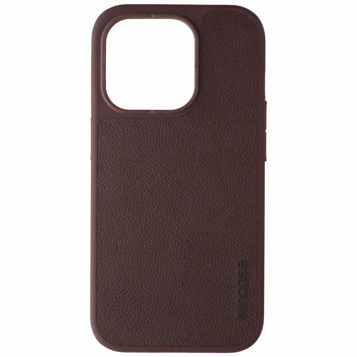 Hybrid Material Build InCase Ion Case for Apple iPhone 15 Pro - Brown Leather