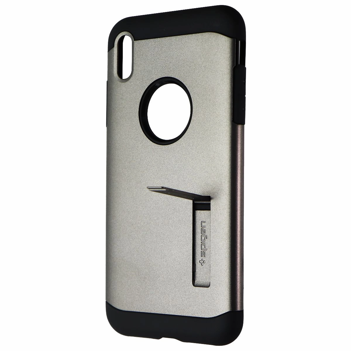 Spigen Slim Armor Dual Layer Case for Apple iPhone Xs Max - Gunmetal Gray Smooth Feel Minimal Form