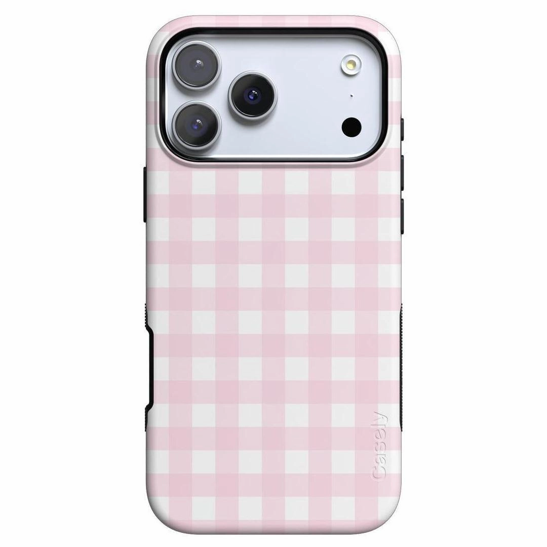 Smooth Edges Pink Plaid | Sunday Best Case