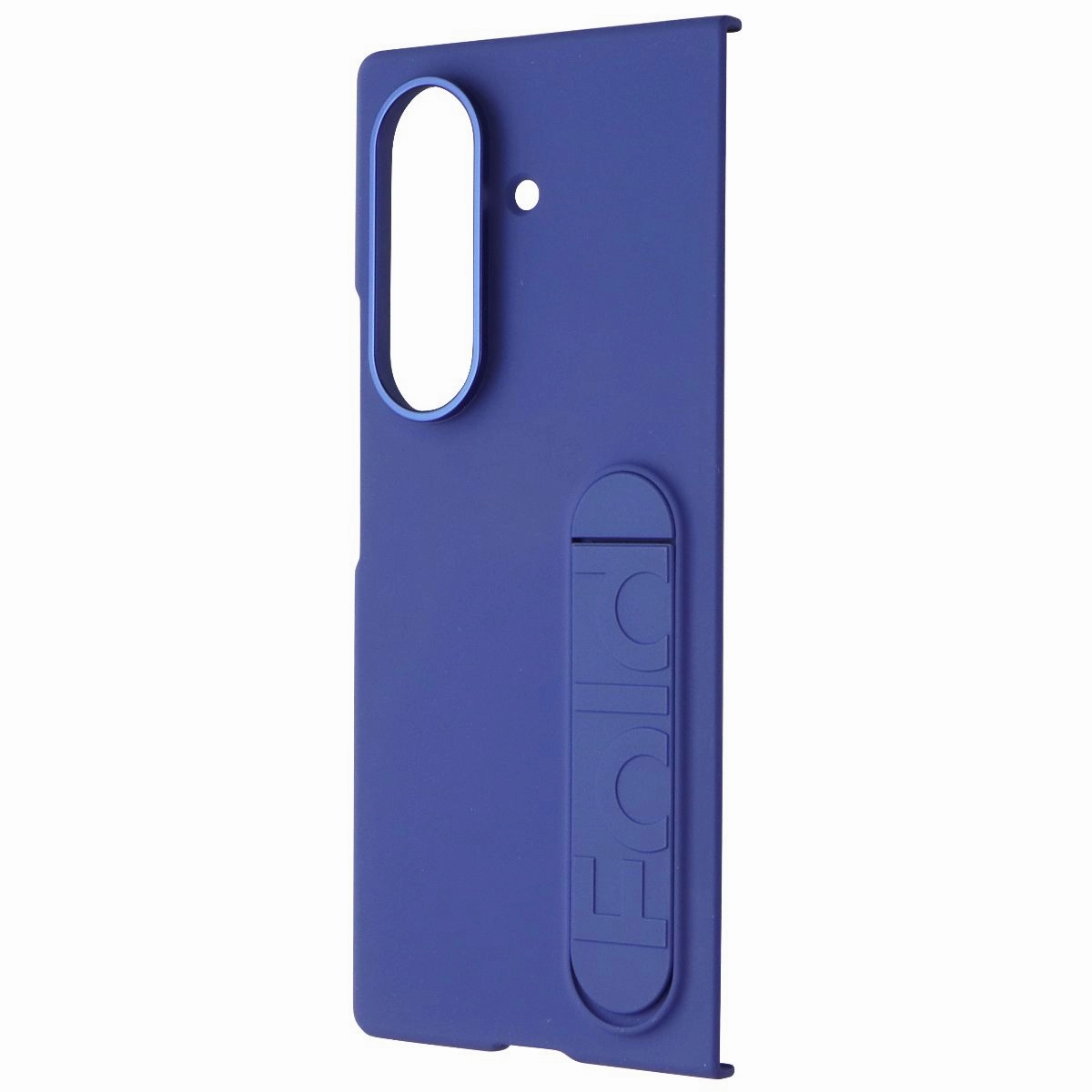 Samsung Official Silicone (CASE ONLY) for Galaxy Z Fold7 - Navy Matte Pattern Design Matte Feel Texture