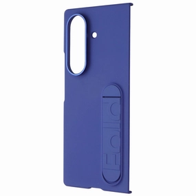 Samsung Official Silicone (CASE ONLY) for Galaxy Z Fold7 - Navy Matte Pattern Design Matte Feel Texture