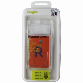 Edge Shield Ringke Fusion Card Series Case for iPhone SE (2nd/3rd Gen), iPhone 8/7 - Clear
