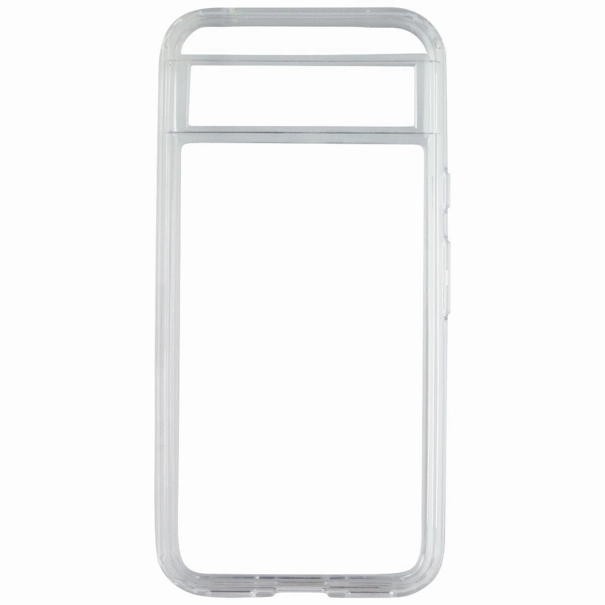 TUFF8 Slim Clear Case for Google Pixel 8a Smartphones - Transparent Soft Detail Carbon Fiber