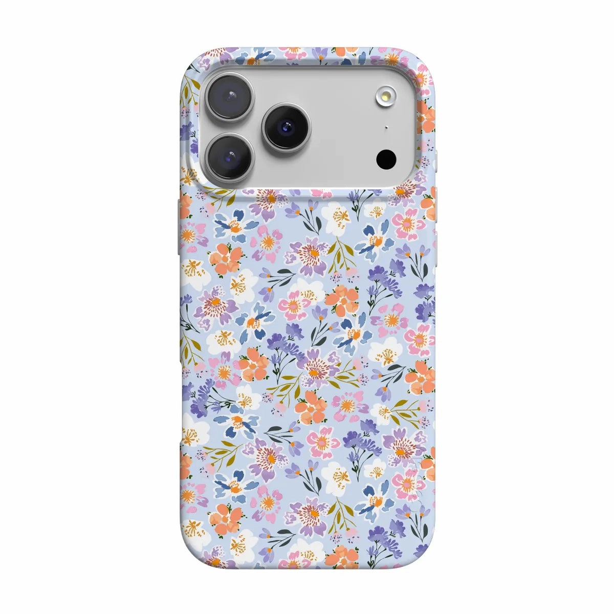 Comfort Layer Texture Soft Finish Poppy Meadows | Pastel Floral Case