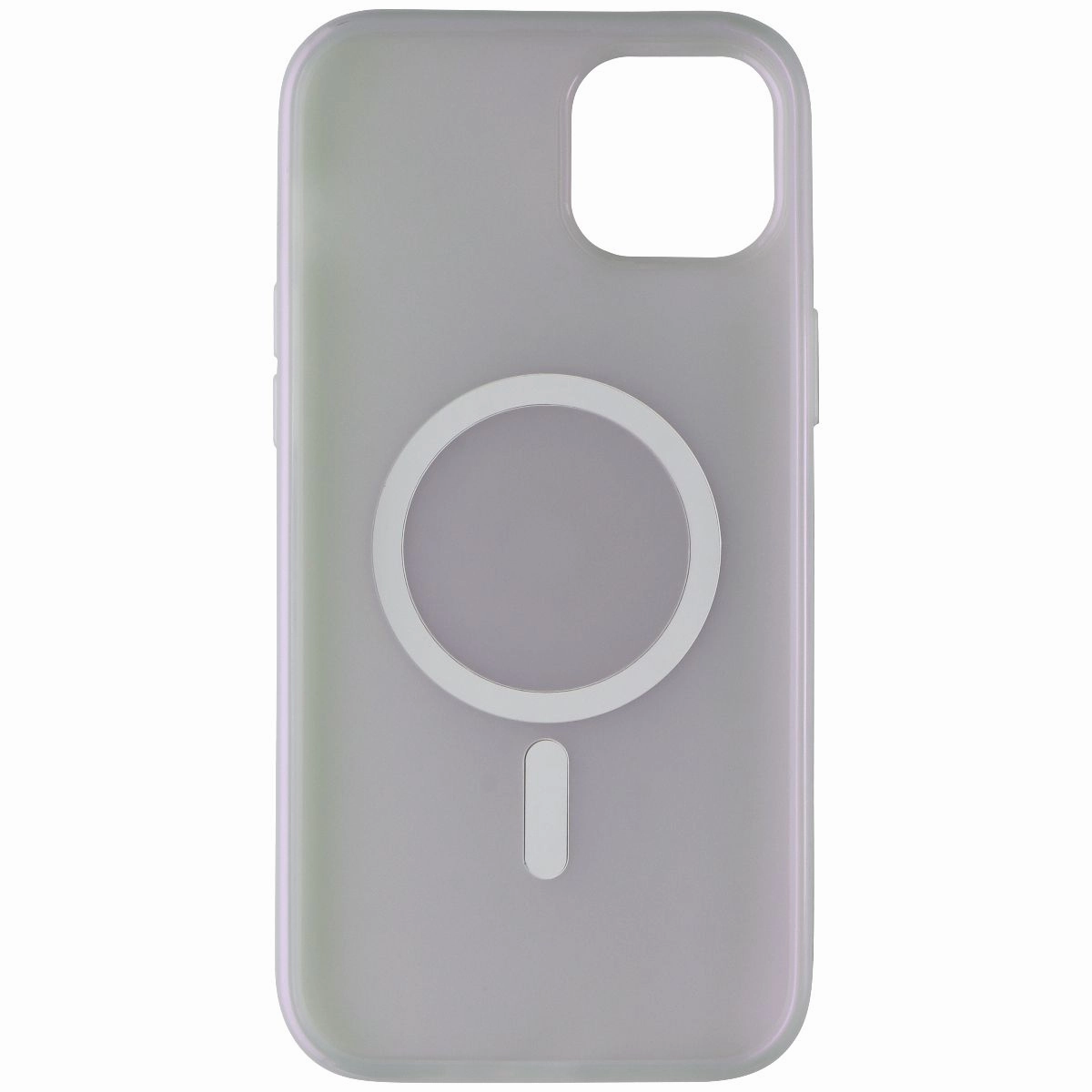 PopSockets Pop Case for MagSafe for Apple iPhone 15 Plus - Opalescent Slim Comfort Soft Finish Layer