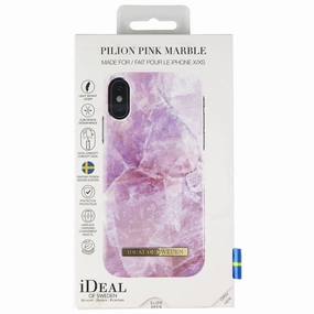 Stylish Form iDeal of Sweden Pilion Pink Marble Case for Apple iPhone Xs/X - Pink