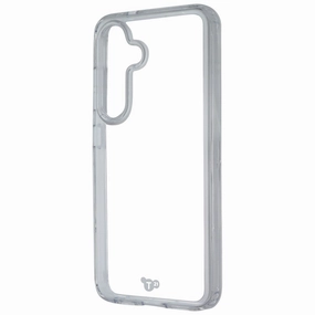 Tech21 EvoClear Series Case for Samsung Galaxy S24 - Clear Luxury Texture Design Clean Texture