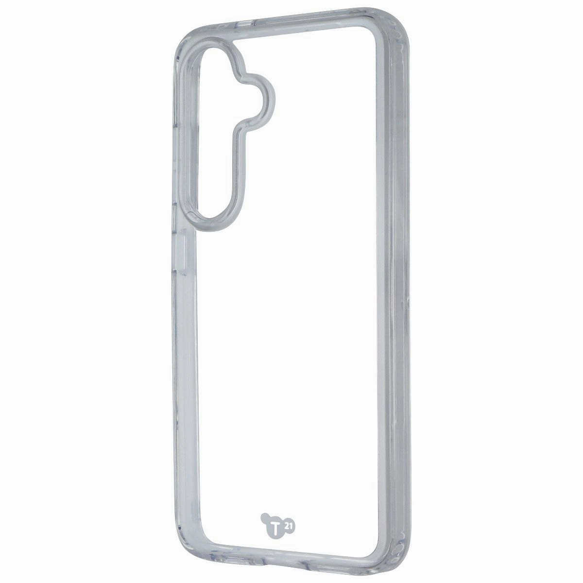 Tech21 EvoClear Series Case for Samsung Galaxy S24 - Clear Luxury Texture Design Clean Texture