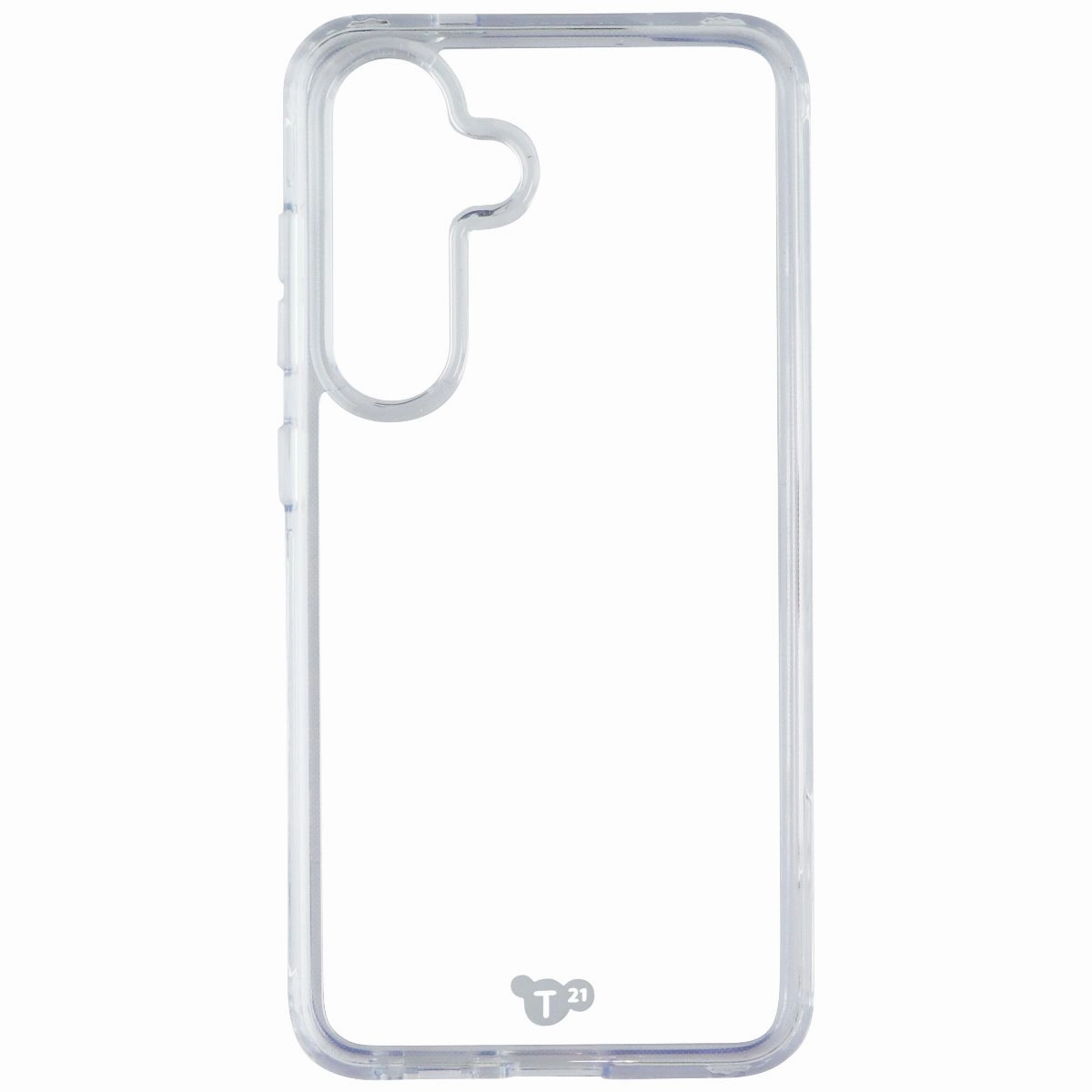 Tech21 EvoClear Series Case for Samsung Galaxy S24 - Clear Smooth Texture Protective Pattern