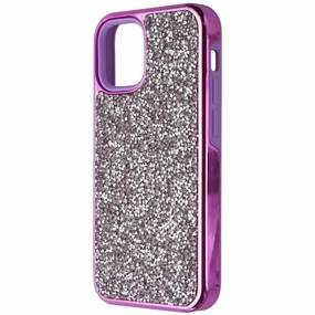 Tough Grip professional accessory Airium Premium Case for Apple iPhone 12 Mini - Pink with Clear Crystals