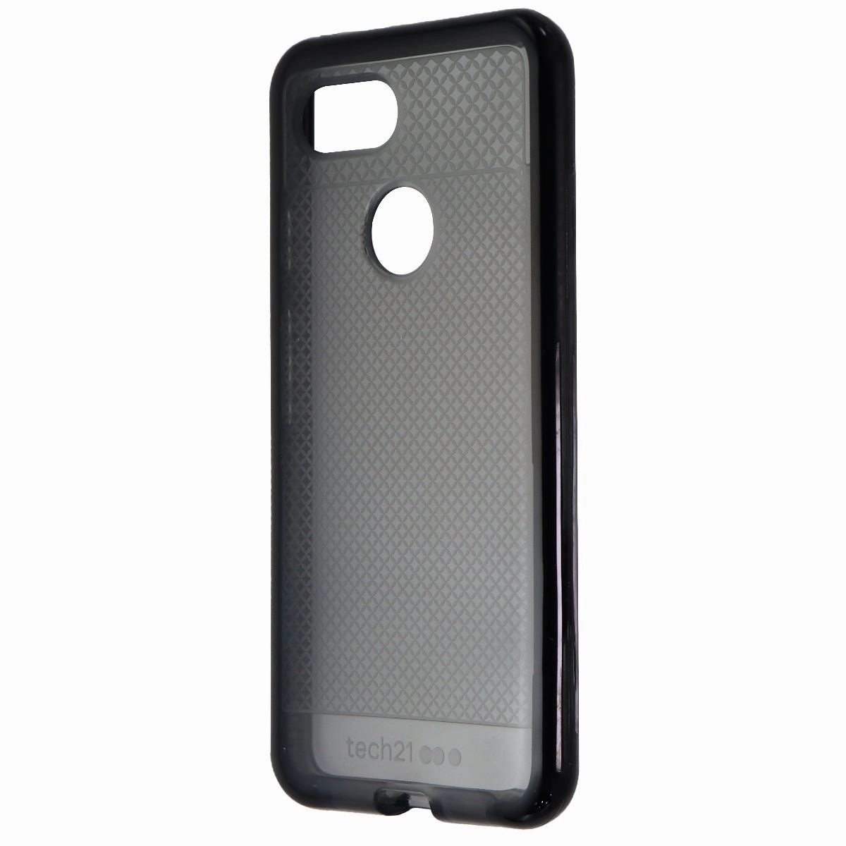 Tech 21 T21-6256 Evo Fitted Soft Shell Case for Google Pixel 3 - Smokey/Black Rugged Look Finish