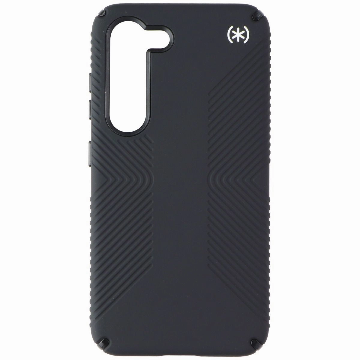 Textured Finish Stylish Look Speck Presidio 2 Grip Case for Samsung Galaxy S23 - Black/Black/White